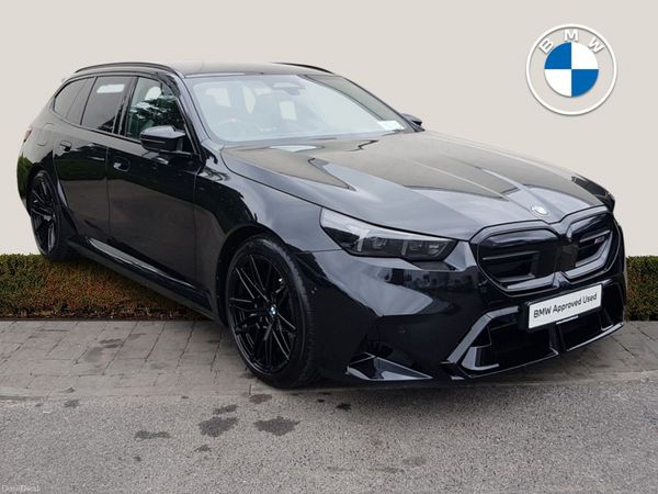 BMW M5 Estate, Petrol Plug-in Hybrid, 2026, Black