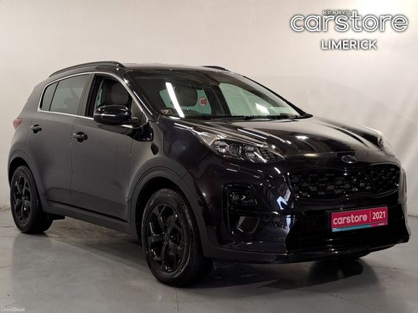 Kia Sportage SUV, Diesel Hybrid, 2021, Black