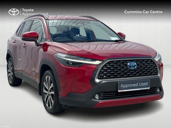 Toyota Corolla Cross Hatchback, Petrol Hybrid, 2023, Red
