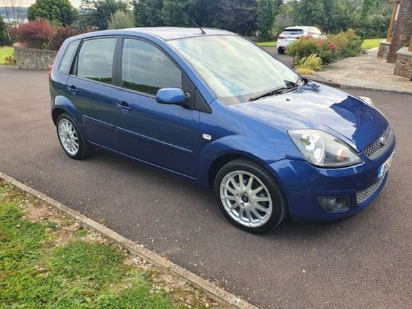 Ford Fiesta Hatchback, Petrol, 2008, Blue