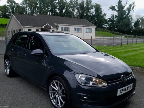 Volkswagen Golf Hatchback, Diesel, 2016, Grey