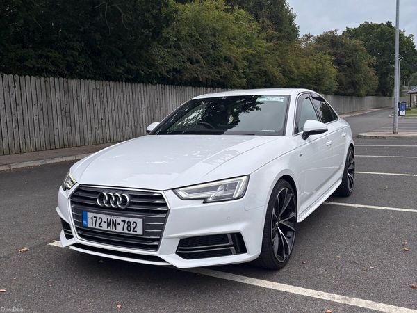 Audi A4 Saloon, Diesel, 2017, White