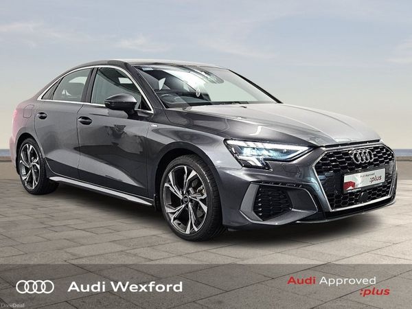Audi A3 Saloon, Petrol, 2024, Grey