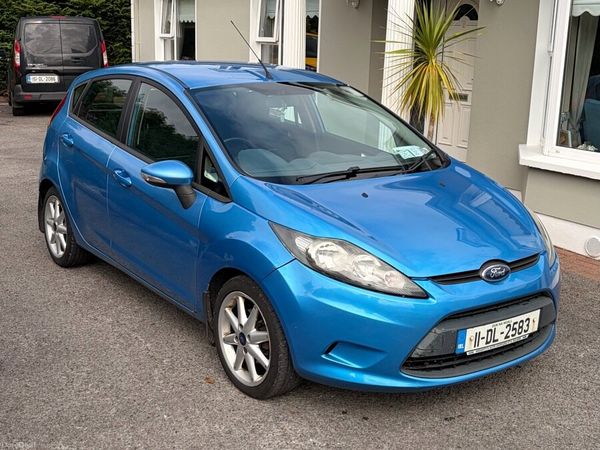 Ford Fiesta Hatchback, Diesel, 2011, Blue