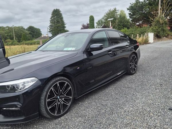 BMW 5-Series Saloon, Diesel, 2017, Black