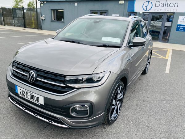 Volkswagen T-Cross Hatchback, Petrol, 2021, Grey