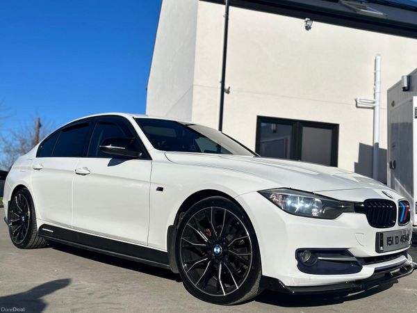 BMW 3-Series Saloon, Diesel, 2015, White
