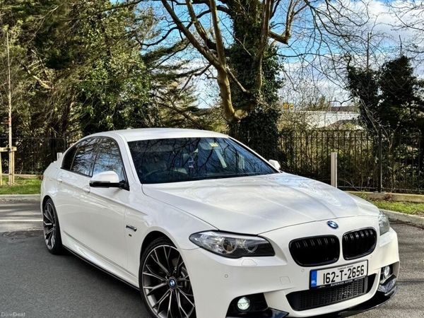 BMW 5-Series Saloon, Diesel, 2016, White