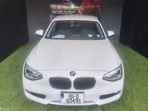 BMW 1-Series Hatchback, Petrol, 2015, White