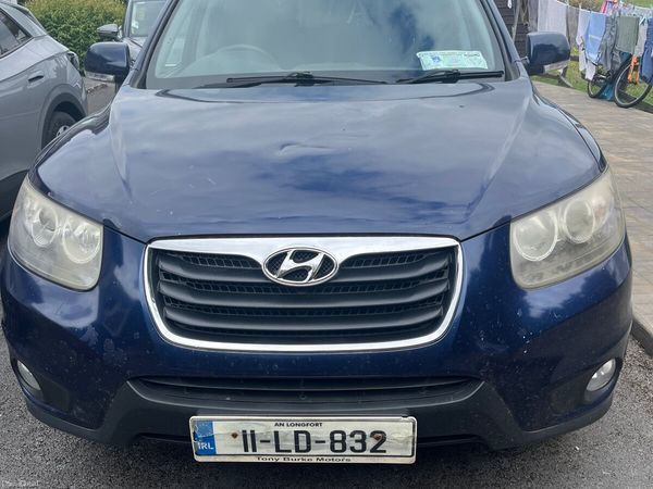 Hyundai Santa Fe SUV, Diesel, 2011, Blue