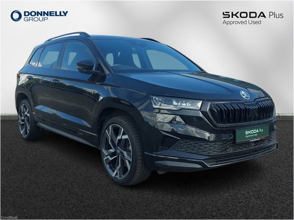 Skoda Karoq Estate, Petrol, 2025, Black