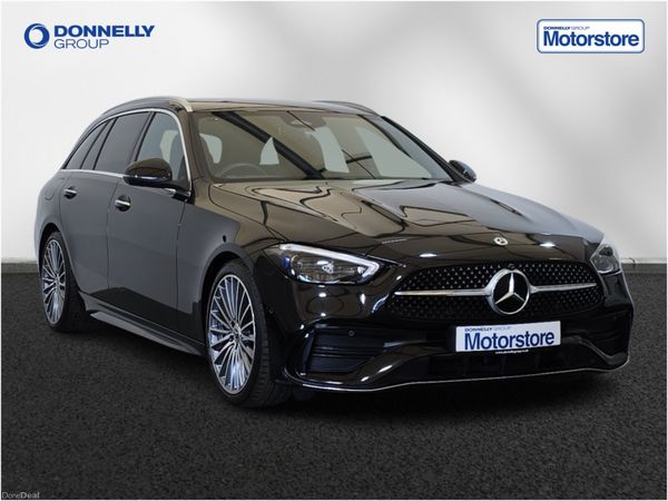 Mercedes-Benz C-Class Estate, Petrol, 2022, Black