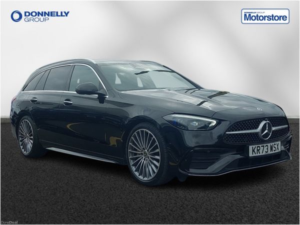 Mercedes-Benz C-Class Estate, Petrol, 2023, Black
