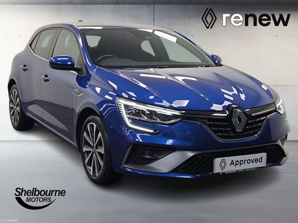 Renault Megane Hatchback, Petrol, 2021, Blue