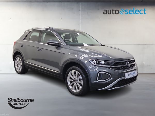 Volkswagen T-Roc Hatchback, Petrol, 2023, Grey
