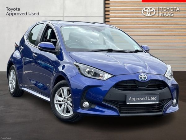 Toyota Yaris Hatchback, Petrol Hybrid, 2022, Blue