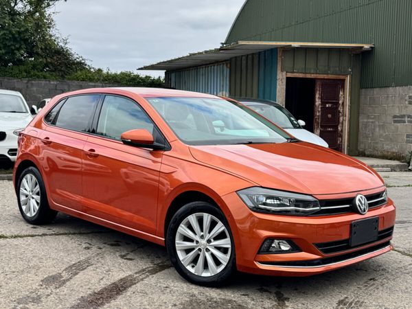 Volkswagen Polo Hatchback, Petrol, 2018, Orange