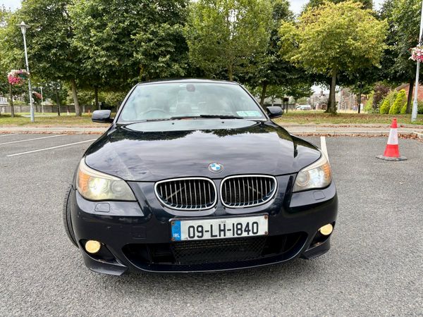 BMW 5-Series Saloon, Diesel, 2009, Black