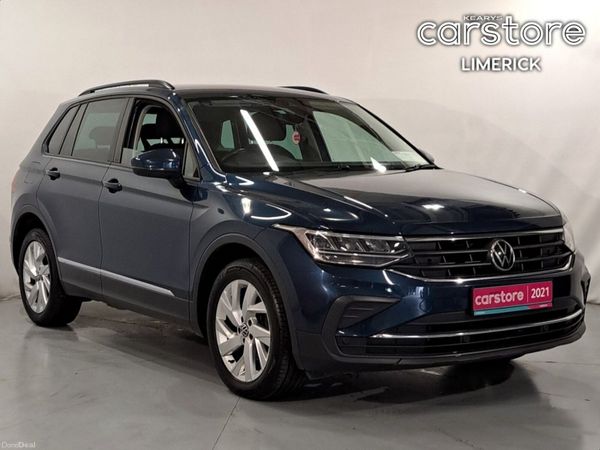Volkswagen Tiguan SUV, Diesel, 2021, Blue