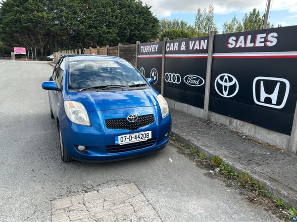 Toyota Yaris Hatchback, Petrol, 2007, Blue