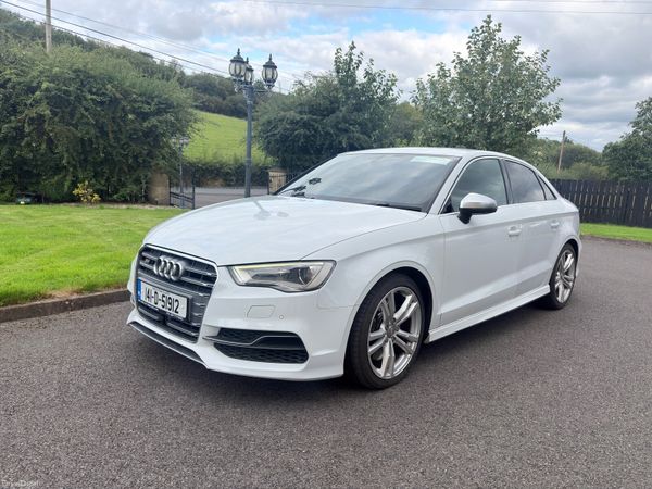 Audi S3 Saloon, Petrol, 2014, White
