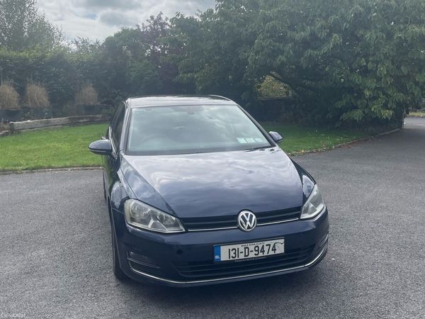 Volkswagen Golf Estate, Diesel, 2013, Blue