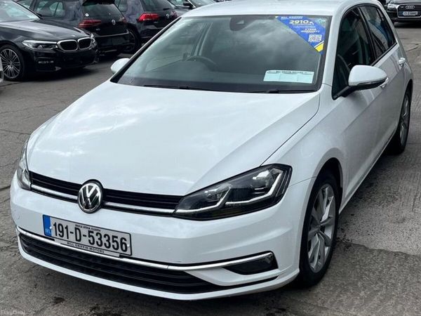 Volkswagen Golf Hatchback, Petrol, 2019, White