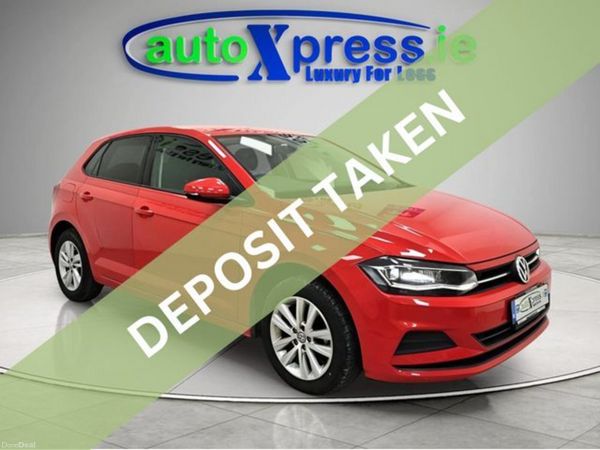 Volkswagen Polo Hatchback, Petrol, 2020, Red