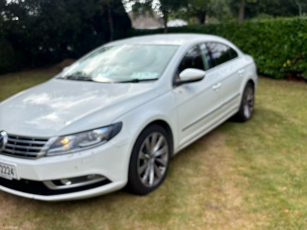 Volkswagen CC Coupe, Diesel, 2014, White