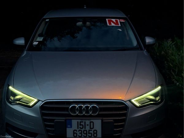 Audi A3 Hatchback, Petrol, 2015, Silver