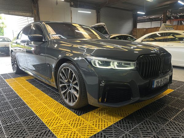 BMW 7-Series Saloon, Petrol Plug-in Hybrid, 2021, Grey