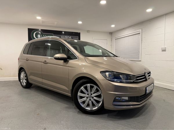 Volkswagen Touran MPV, Diesel, 2017, Beige