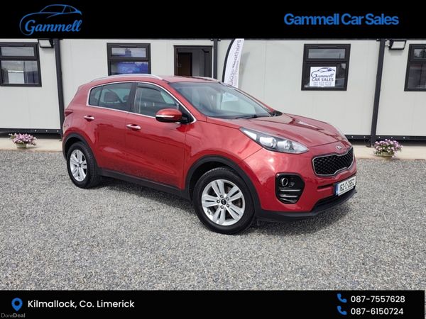 Kia Sportage MPV, Diesel, 2016, Red
