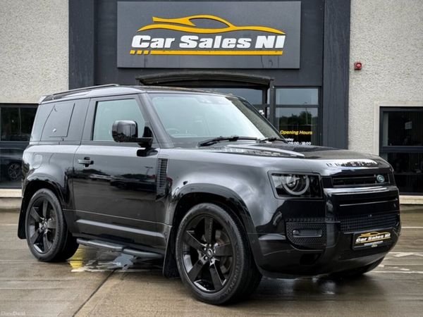 Land Rover Defender SUV, Diesel Hybrid, 2024, Black