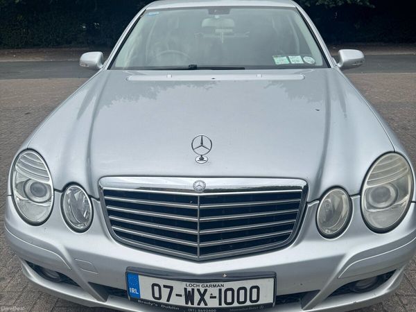 Mercedes-Benz E-Class Saloon, Petrol, 2007, Silver