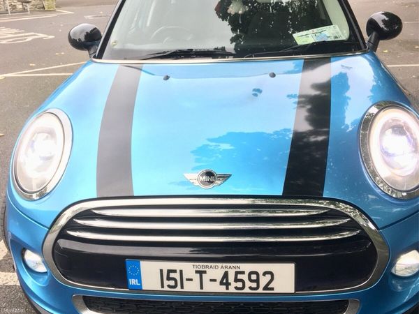 Mini Cooper Hatchback, Petrol, 2015, Blue