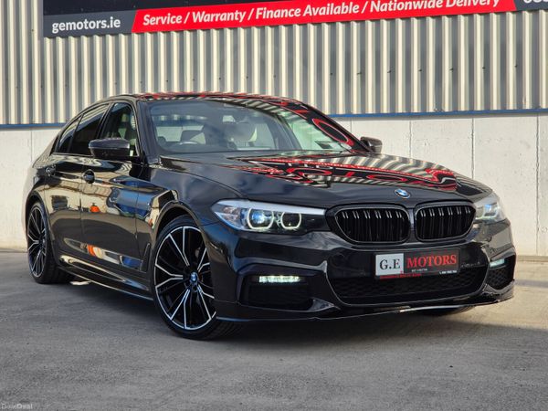 BMW 5-Series Saloon, Diesel, 2019, Black