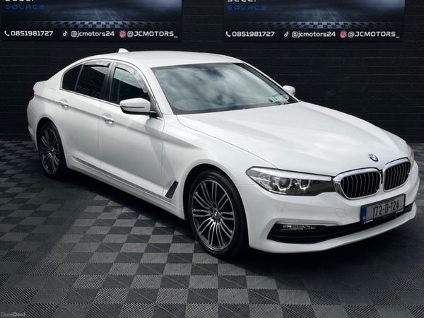 BMW 5-Series Saloon, Diesel, 2017, White