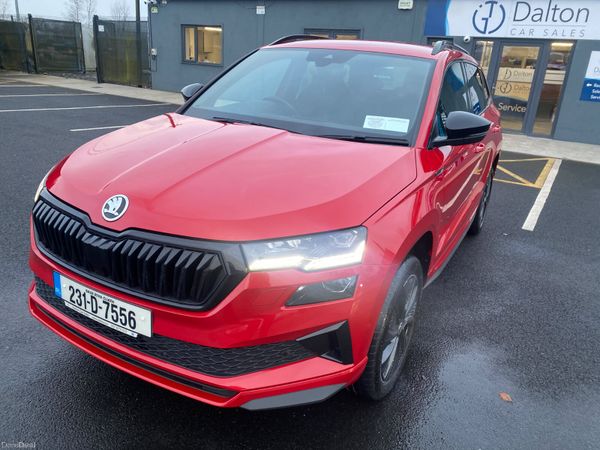 Skoda Karoq Estate/Jeep, Diesel, 2023, Red