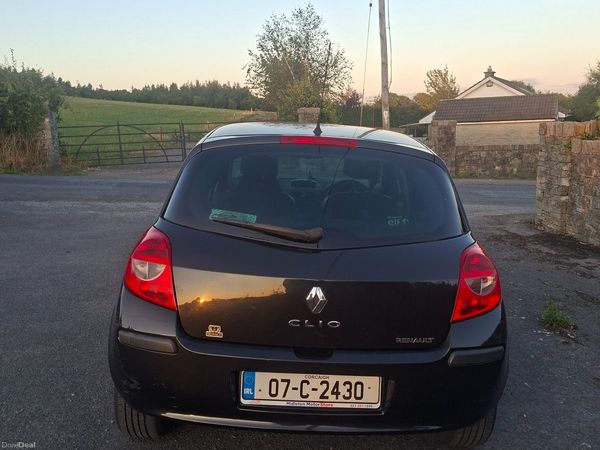 Renault Clio Hatchback, Petrol, 2007, Black