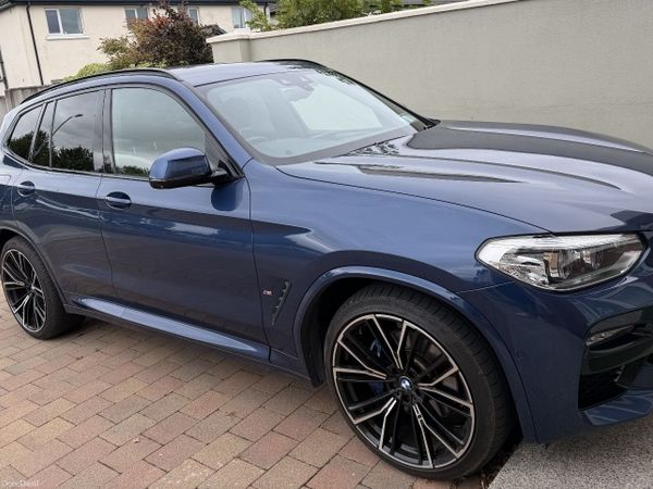 BMW X3 SUV, Petrol Plug-in Hybrid, 2021, Blue