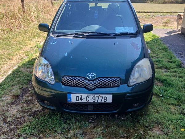 Toyota Yaris Hatchback, Petrol, 2004, Green