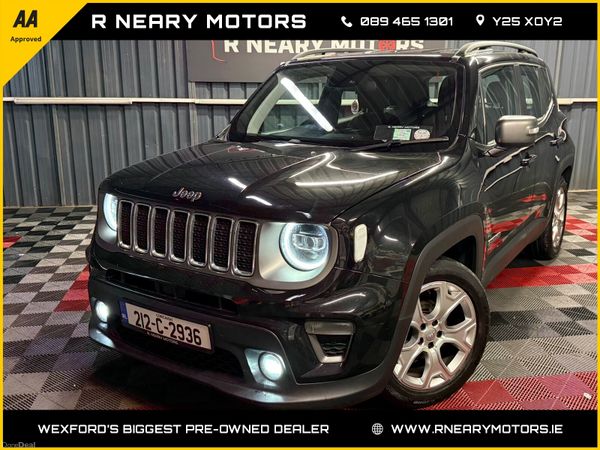 Jeep Renegade SUV, Petrol, 2021, Black