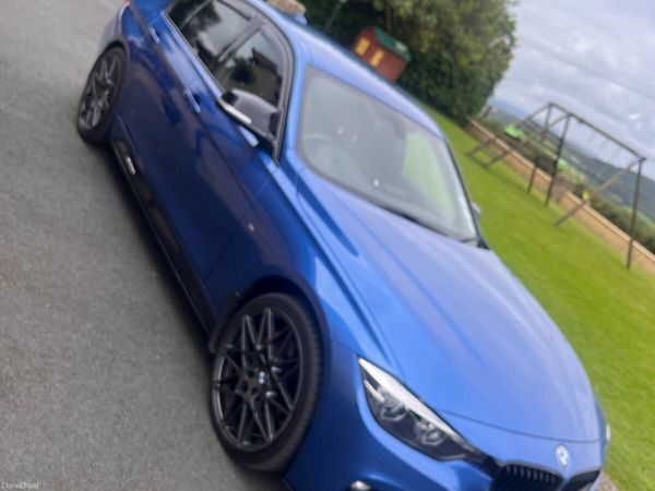 BMW 3-Series Saloon, Diesel, 2015, Blue