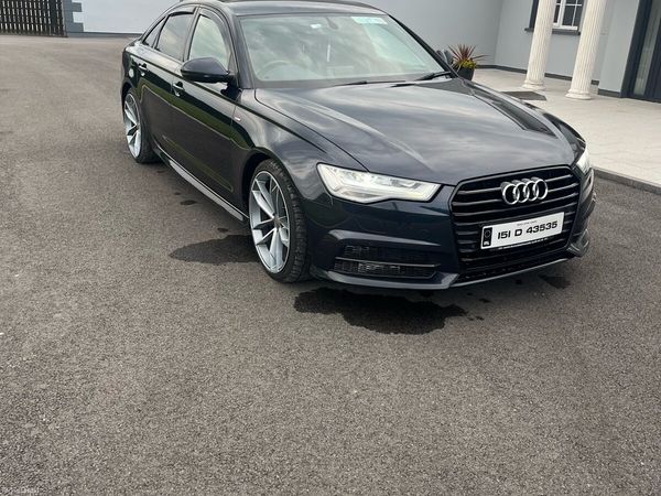 Audi A6 Saloon, Diesel, 2015, Blue