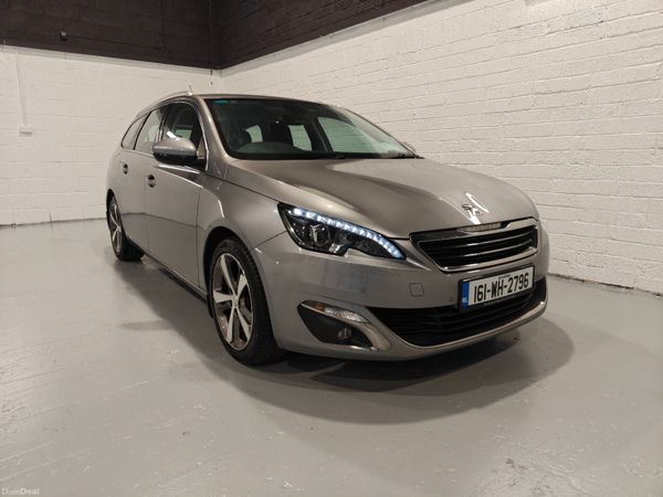 Peugeot 308 Estate, Diesel, 2016, Grey