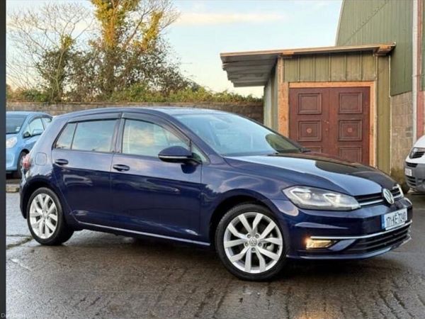 Volkswagen Golf Hatchback, Petrol, 2017, Blue
