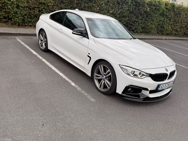 BMW 4-Series Coupe, Petrol, 2015, White