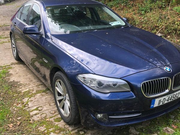 BMW 5-Series Saloon, Diesel, 2011, Blue