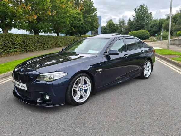 BMW 5-Series Saloon, Diesel, 2015, Blue